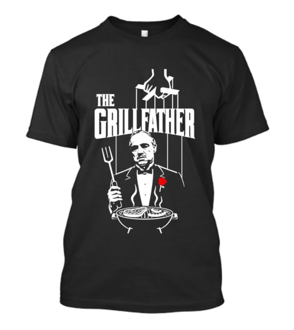 The Grillfather BBQ Cooking Humor T-Shirt