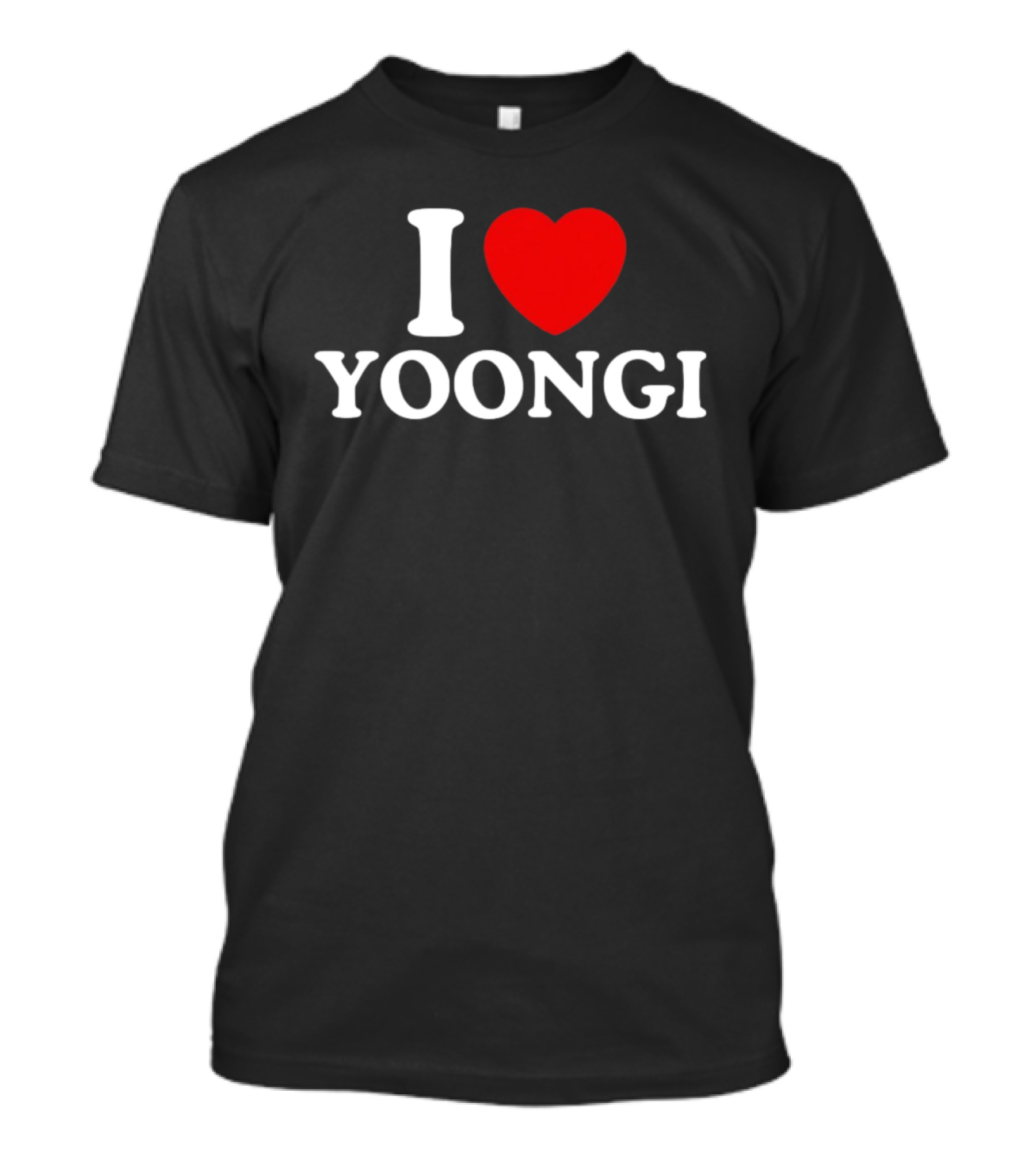 I Love Yoongi BTS Fan T-Shirt