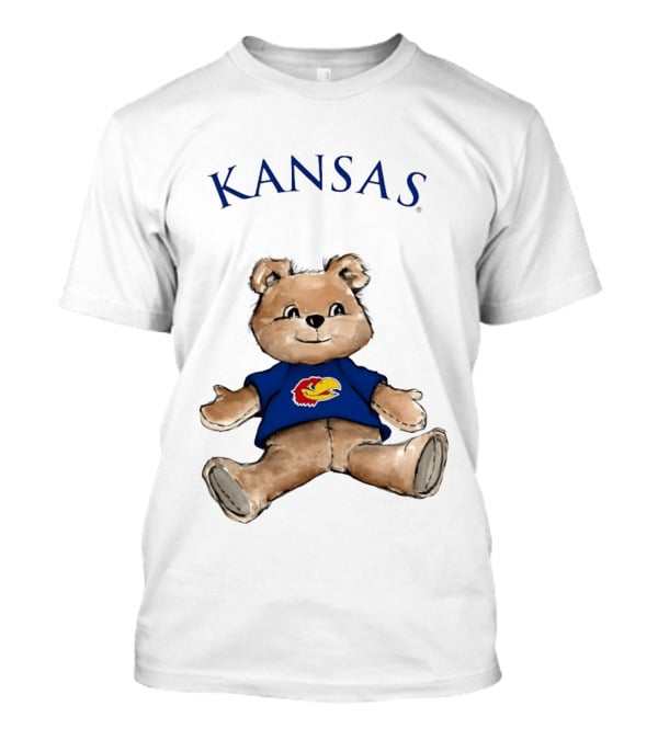 Kansas Jayhawks Teddy Bear KU Jayhawk T-Shirt