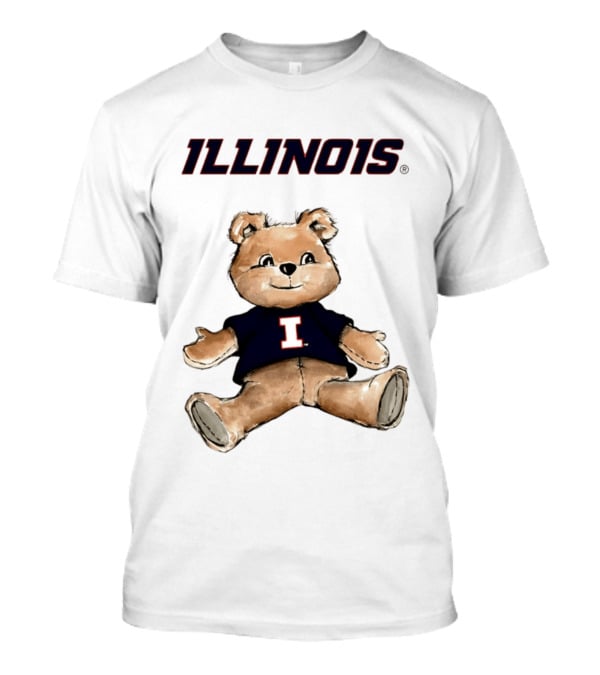 Illinois Fighting Illini Teddy Bear With I T-Shirt