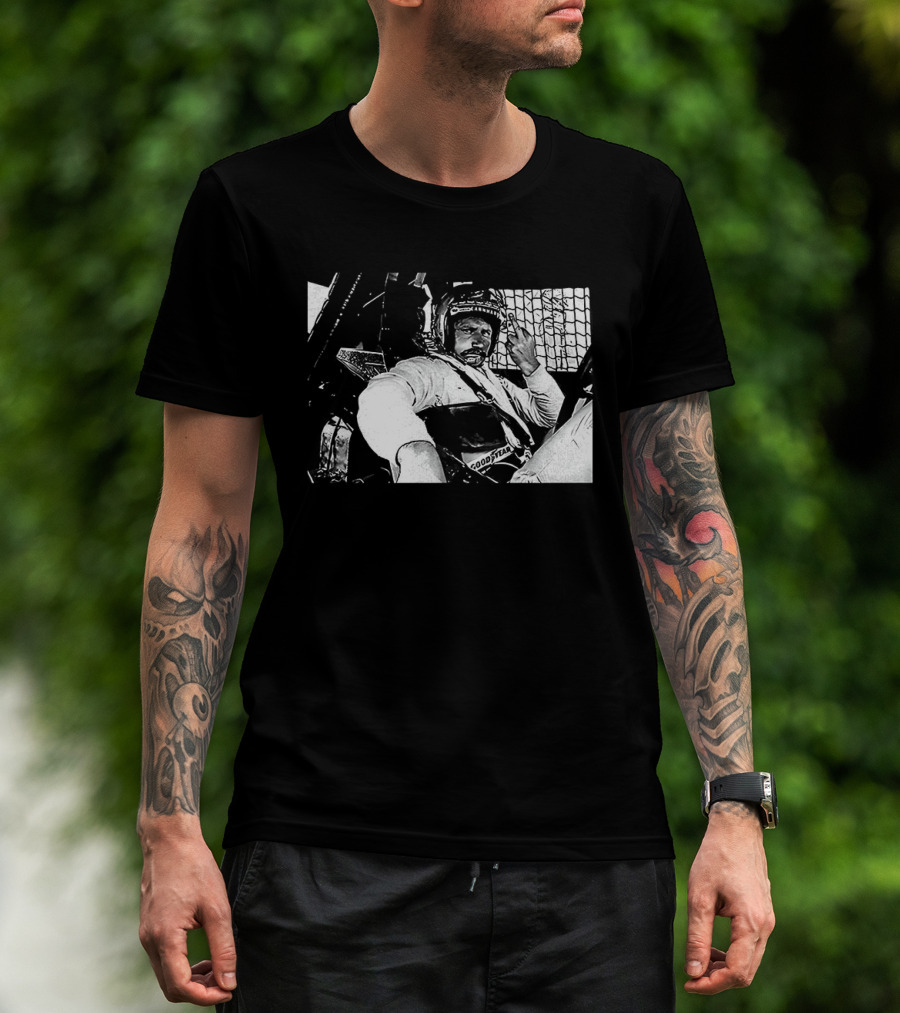 Lorain County Speedway Racing Driver Gesture T-Shirt
