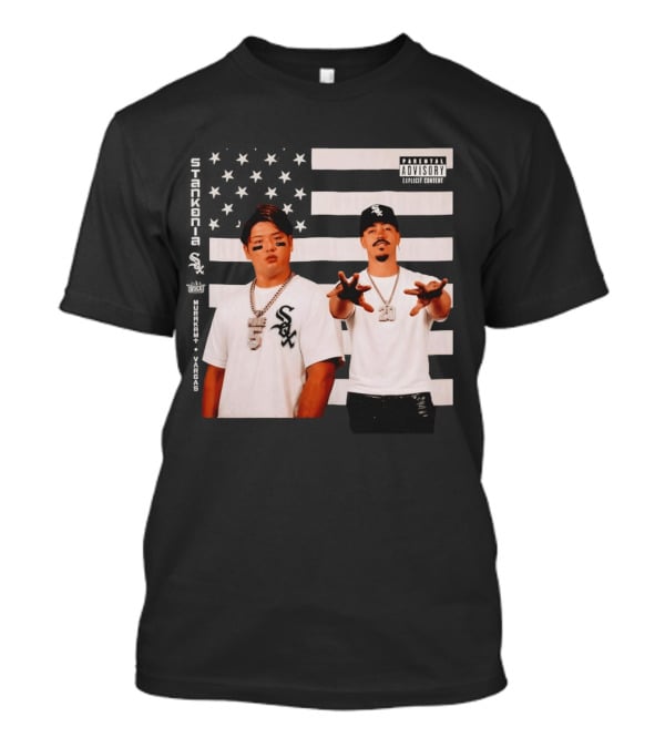 Murakami Munetaka Miguel Vargas Chicago White Sox Baseball American Flag Advisory 5 20 T-Shirt