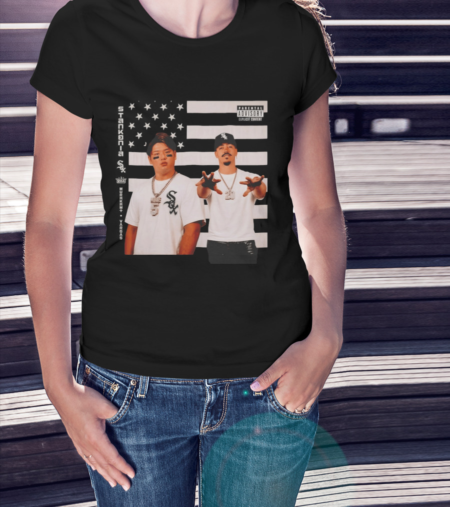 Murakami Munetaka Miguel Vargas Chicago White Sox Baseball American Flag Advisory 5 20 T-Shirt