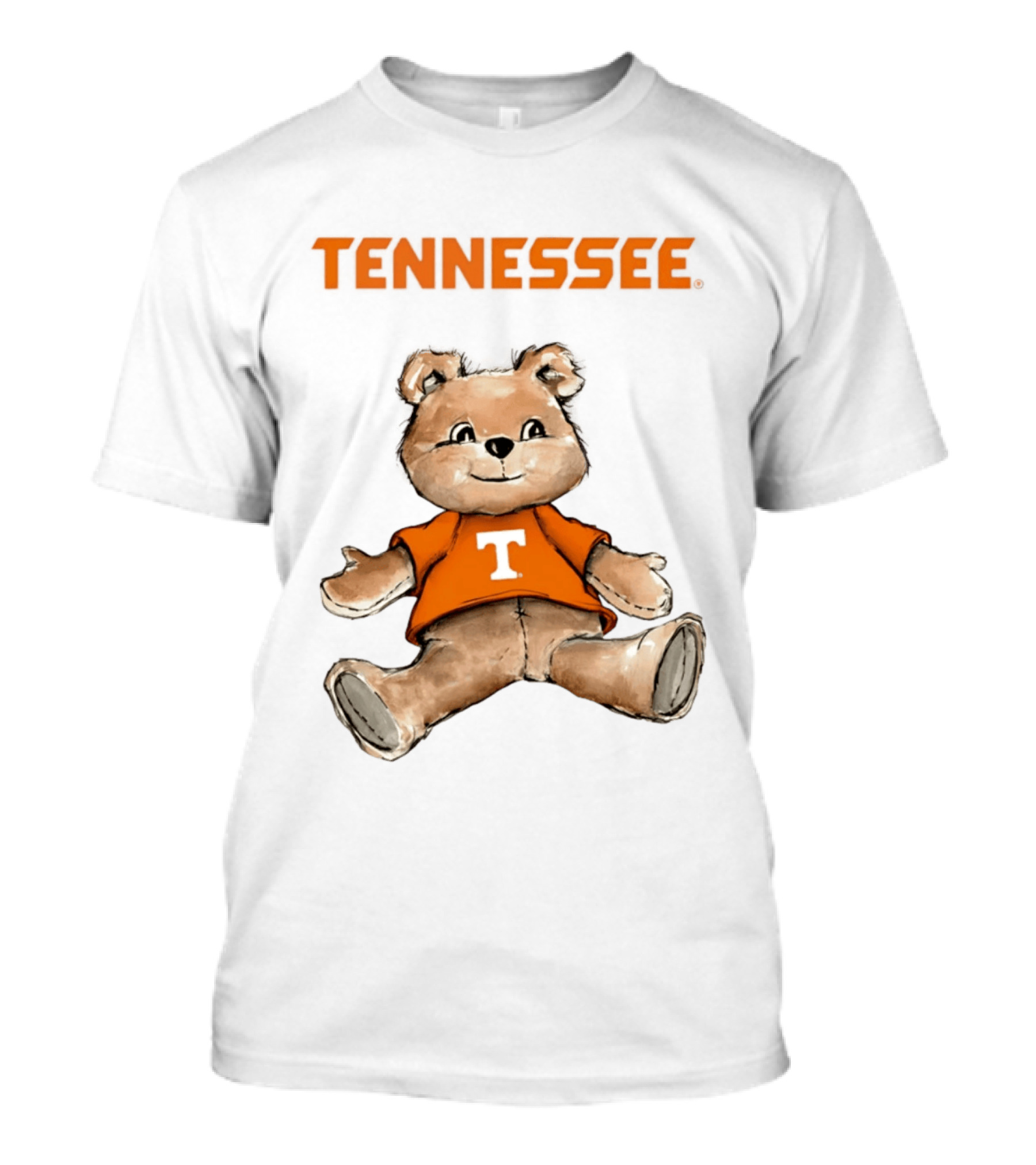 Tennessee Volunteers Teddy Bear Orange T T-Shirt