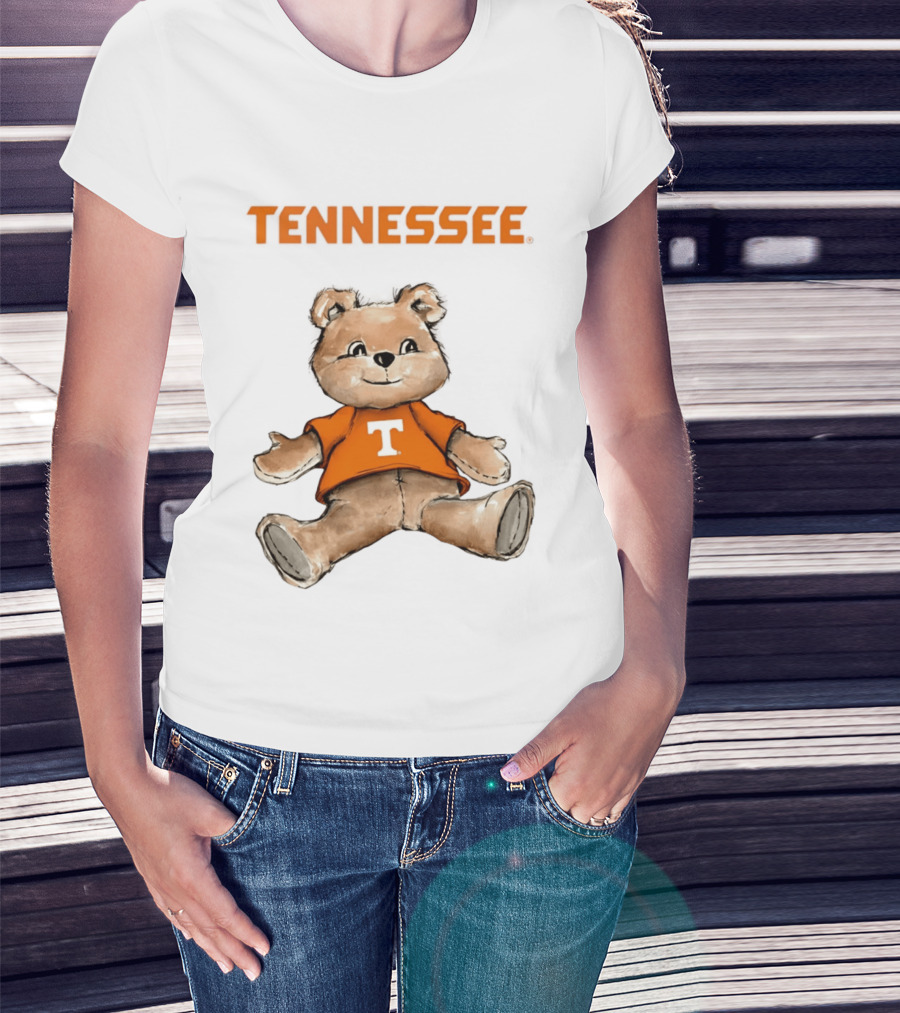 Tennessee Volunteers Teddy Bear Orange T T-Shirt