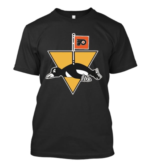 Philadelphia Beat 2026 Flyers Vs Penguins Rivalry T-Shirt