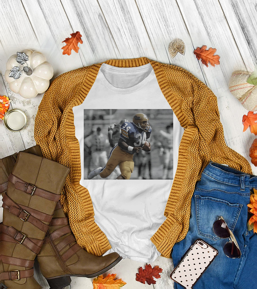 Craig Ironhead 34 Pittsburgh Panthers Football Legend T-Shirt