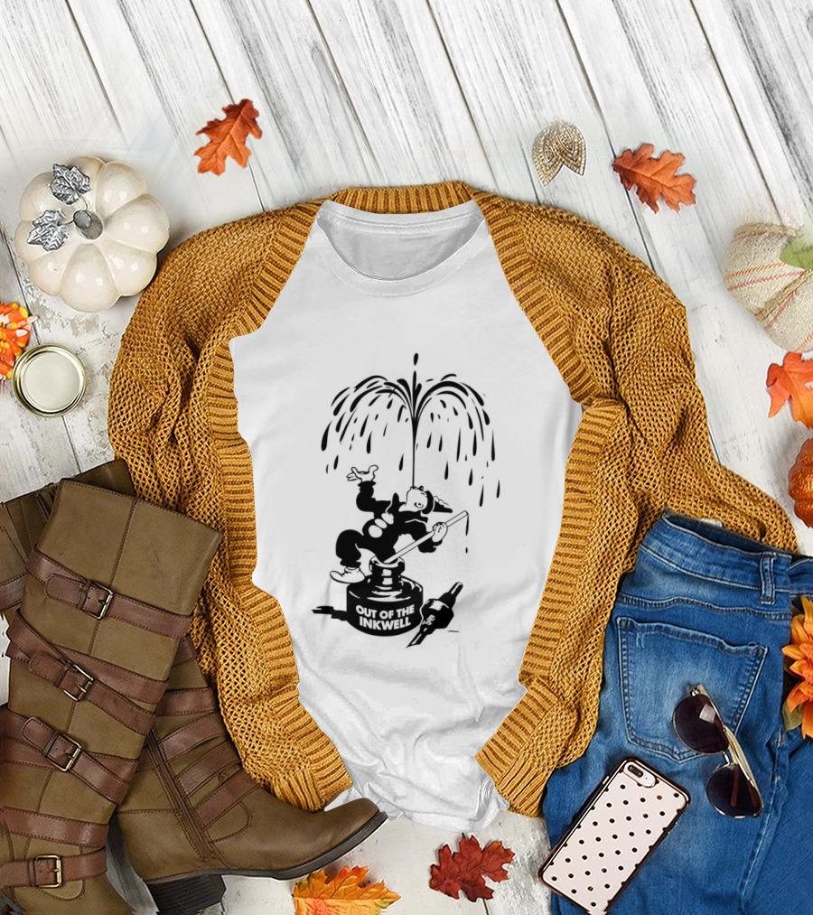 Koko the Clown Out of the Inkwell Vintage Cartoon T-Shirt