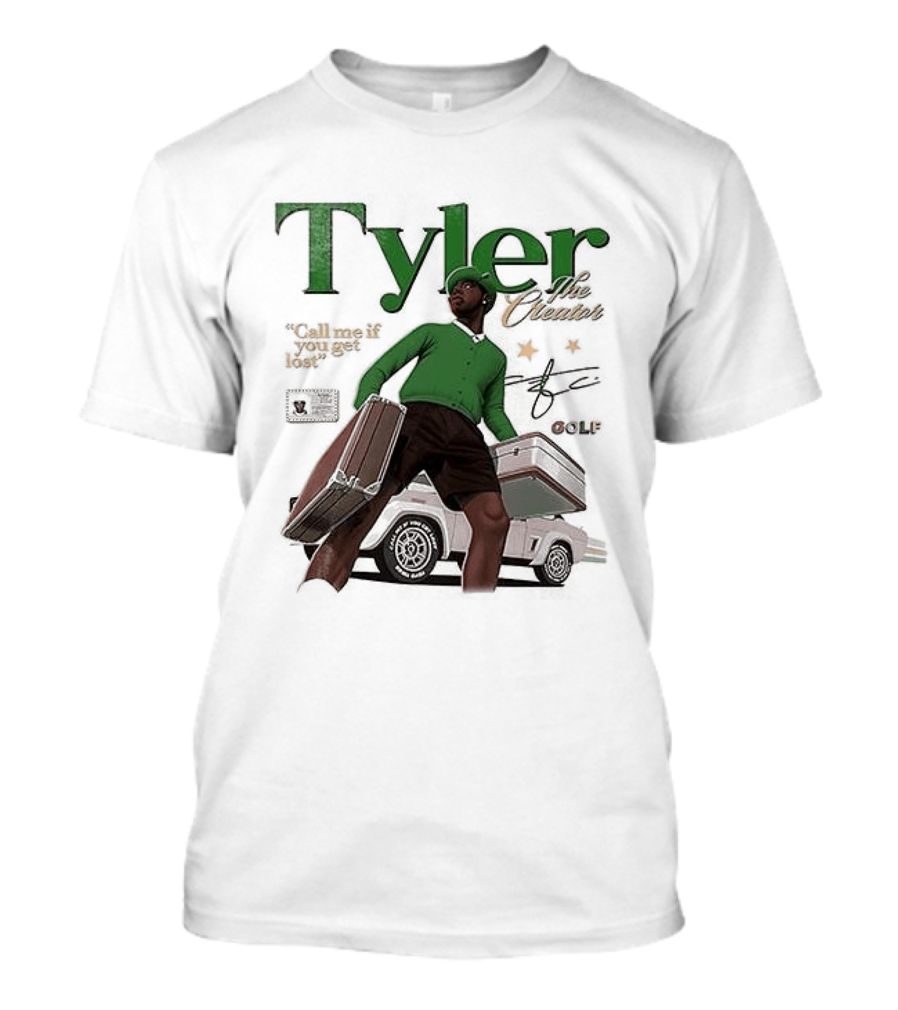 Tyler The Creator Call Me If You Get Lost Vintage Aesthetic Golf Wang T-Shirt