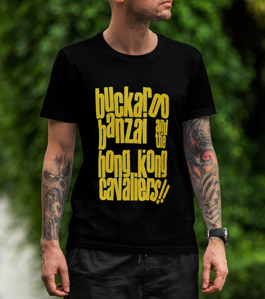Buckaroo Banzai Hong Kong Cavaliers Yellow T-Shirt