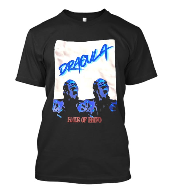 Cynthia Erivo Dracula Haus Of Erivo Blue Artistic T-Shirt