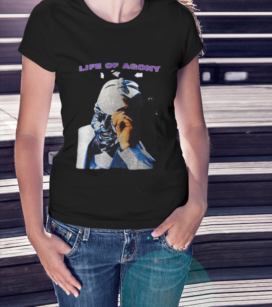 Life Of Agony Ugly Masked Face T-Shirt