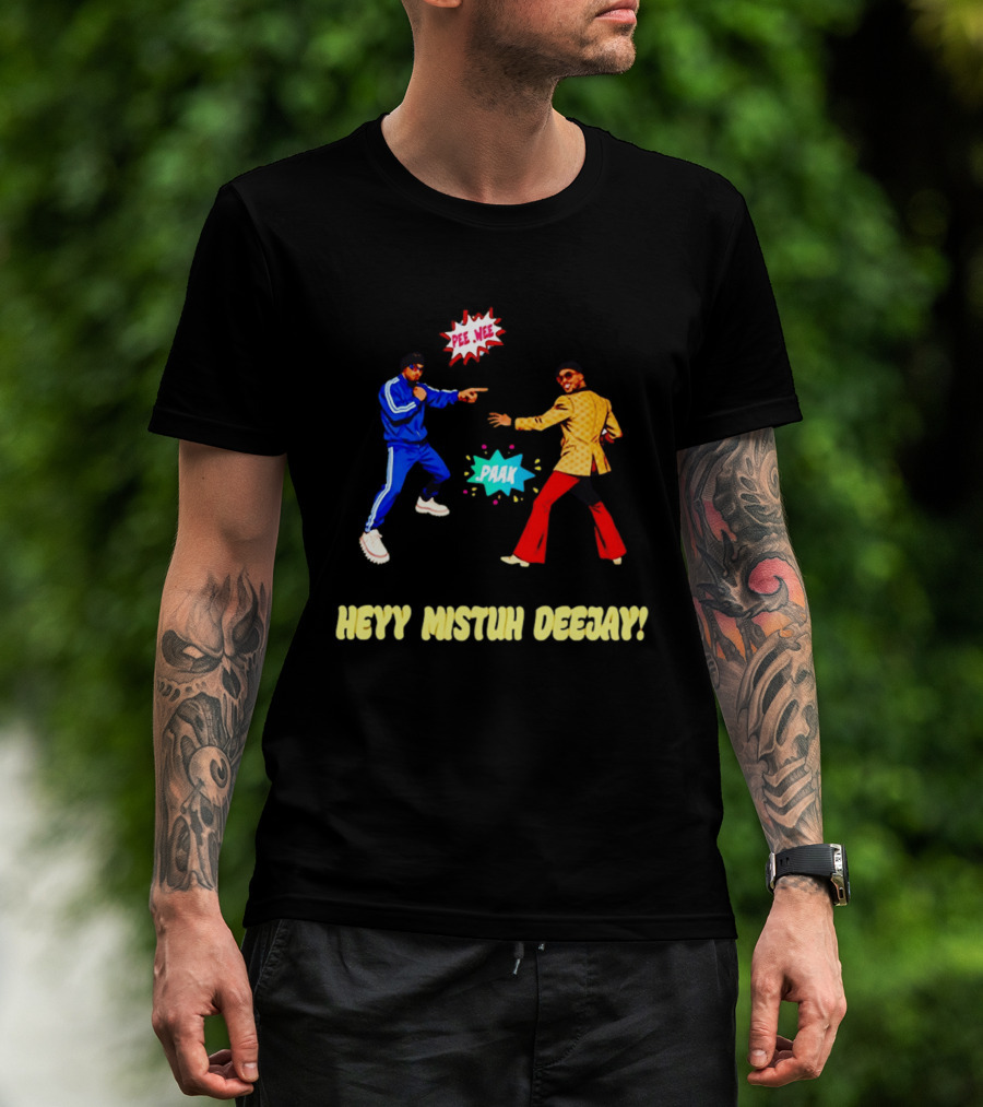 DJ Pee Wee Vs .Paak Heyy Mistuh Deejay The Romantic Tour Live 2026 T-Shirt