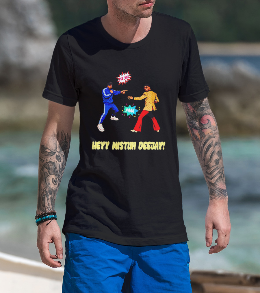 DJ Pee Wee Vs .Paak Heyy Mistuh Deejay The Romantic Tour Live 2026 T-Shirt