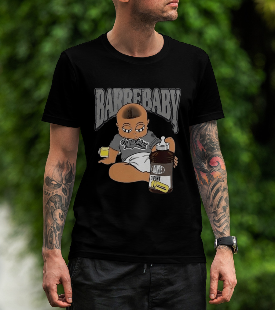 Barrebaby Lil Wayne Syrup 1 Pint Vintage Baby Cartoon T-Shirt