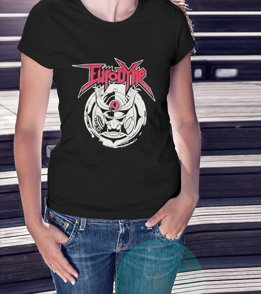 Eurodyne Samurai Cyberpunk Oni RCP77 T-Shirt