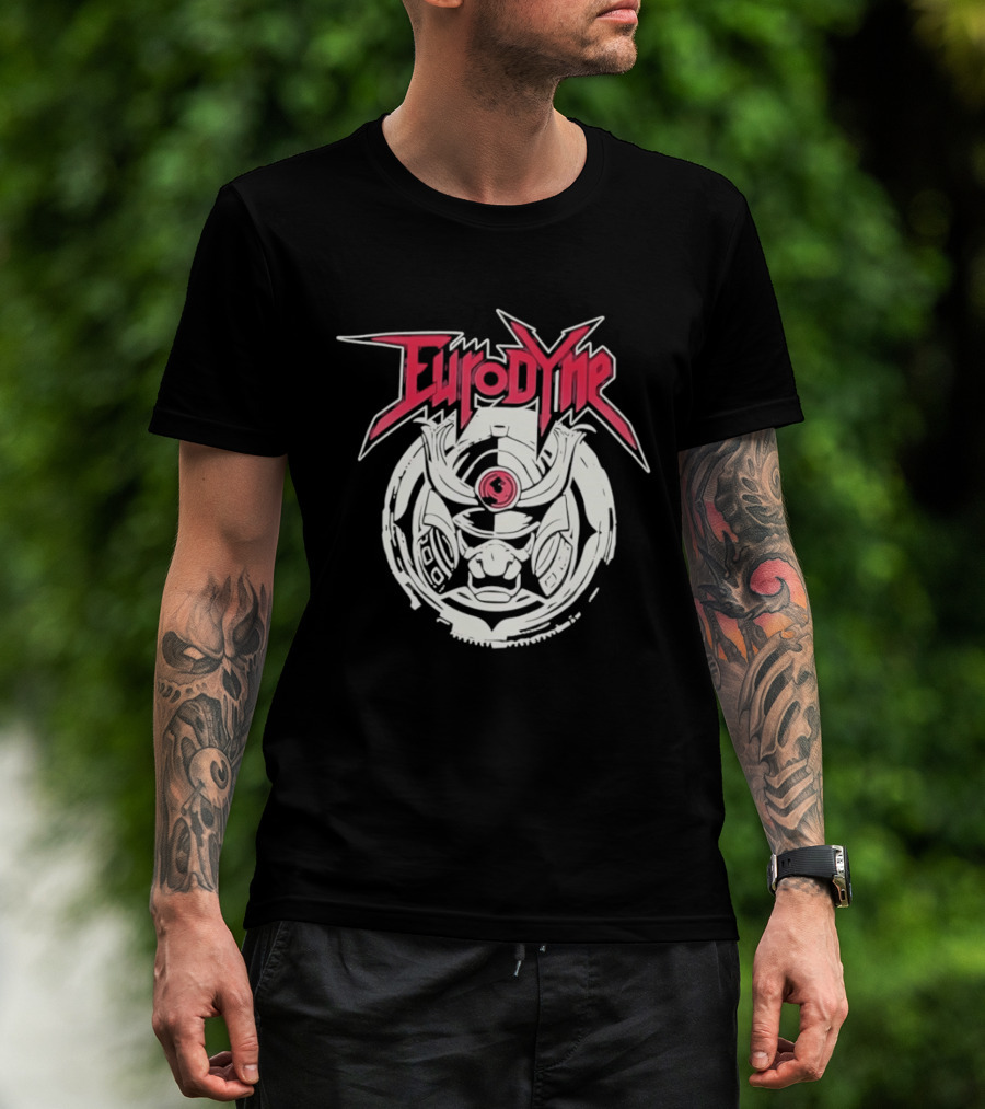 Eurodyne Samurai Cyberpunk Oni RCP77 T-Shirt