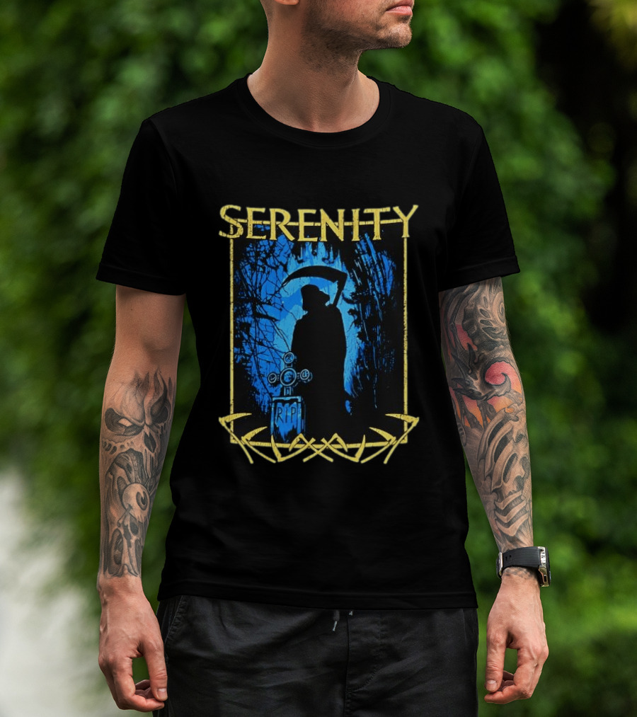 Serenity Grave Robber Reaper RIP Warren Lotas T-Shirt