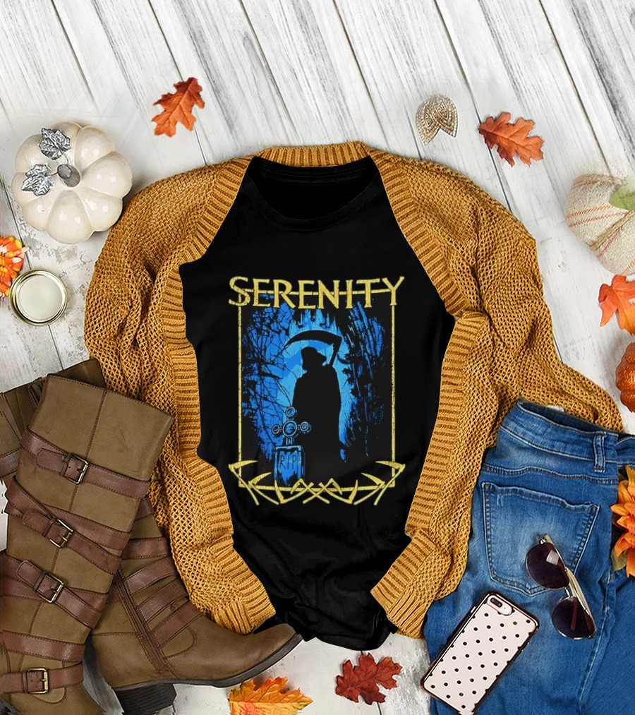 Serenity Grave Robber Reaper RIP Warren Lotas T-Shirt