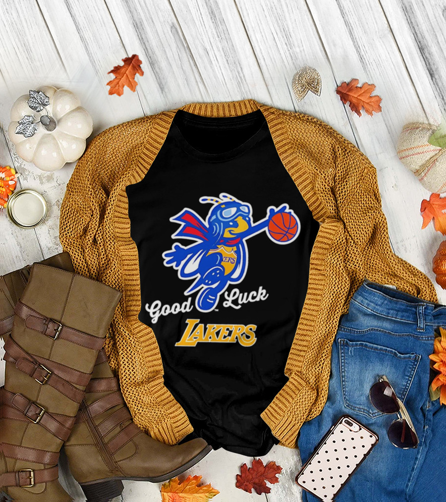 Good Luck Lakers Bee Basketball Team Spirit T-Shirt