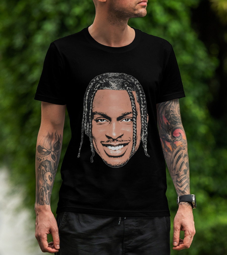 Shai Gilgeous Alexander Big Head Bootleg Style Basketball T-Shirt