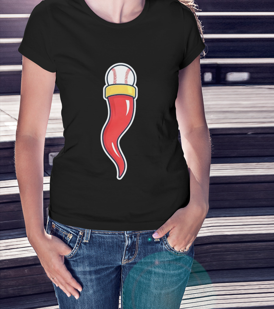 Gabrielle Raucci New York Mets Baseball Chili Pepper T-Shirt