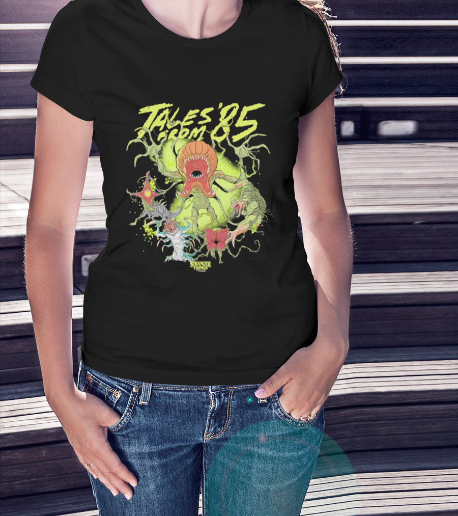 Tales From '85 Creature Monster Scene T-Shirt