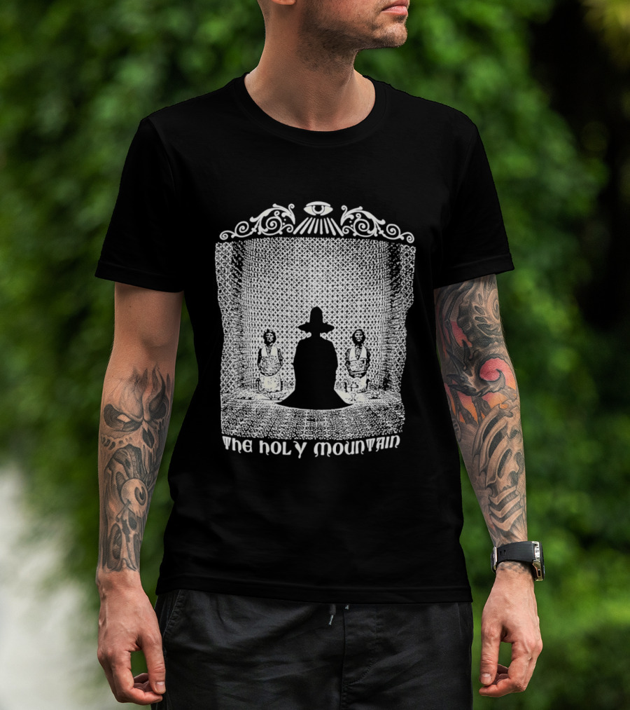 The Holy Mountain Mystical Silhouette With Eye T-Shirt