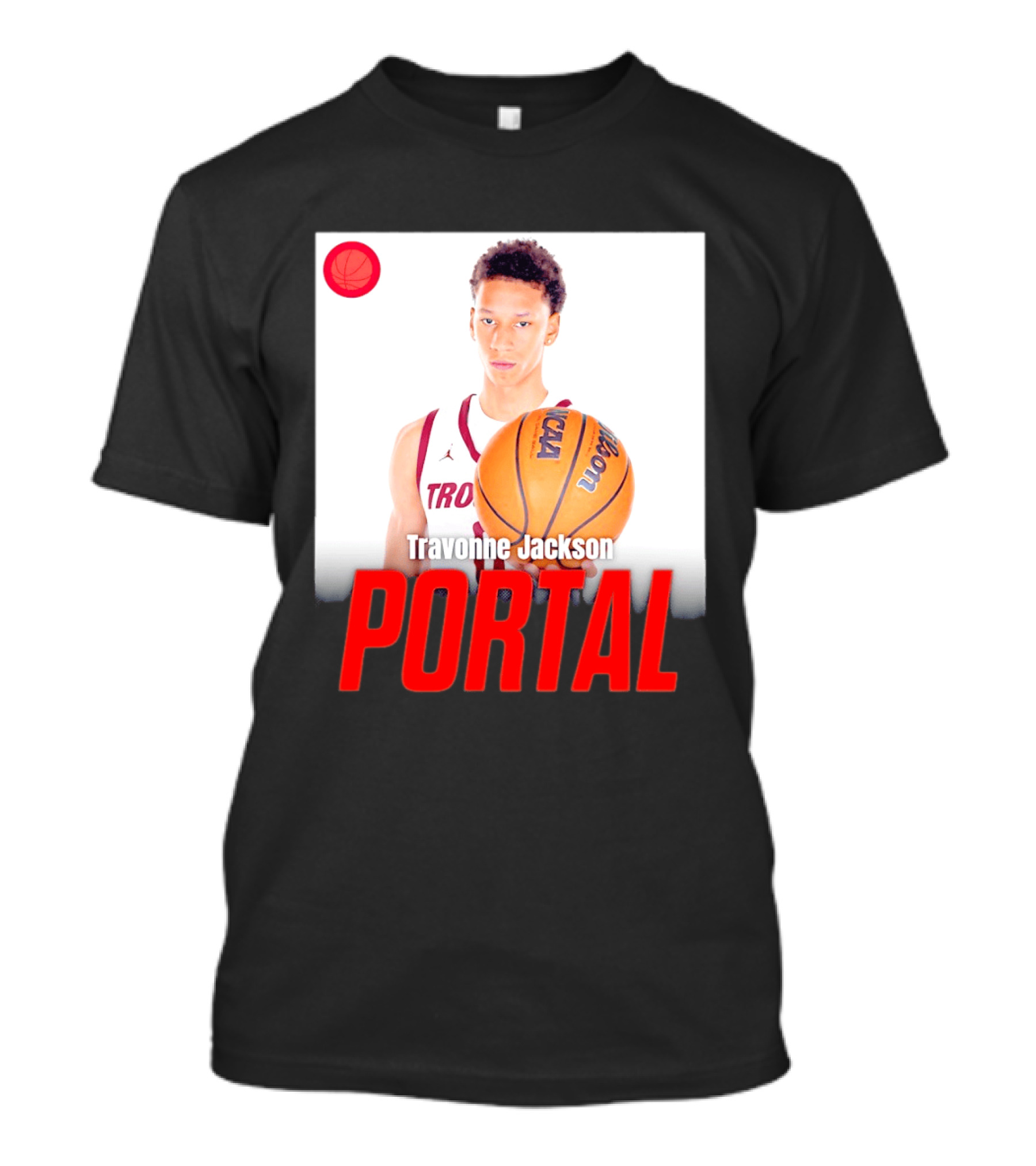 Travonne Jackson Portal NCAA Basketball T-Shirt