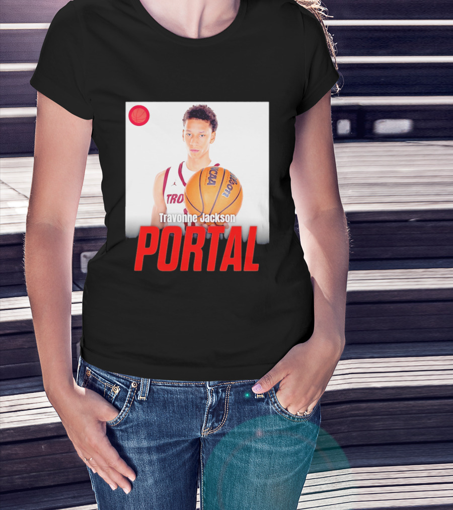 Travonne Jackson Portal NCAA Basketball T-Shirt