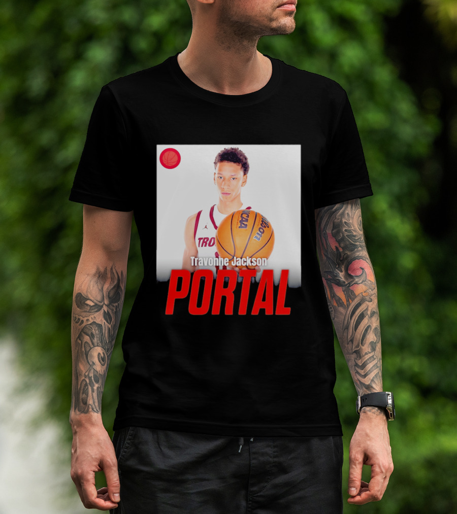Travonne Jackson Portal NCAA Basketball T-Shirt