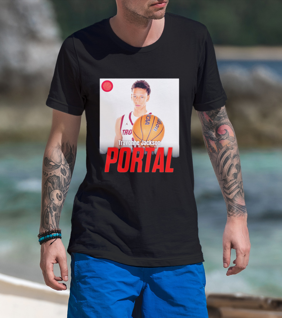 Travonne Jackson Portal NCAA Basketball T-Shirt