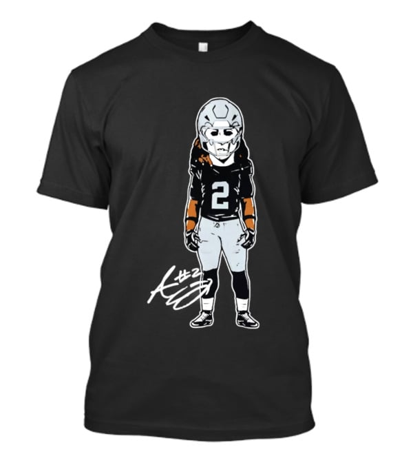 Boogeyman Ashton Jeanty Las Vegas Football Number 2 T-Shirt
