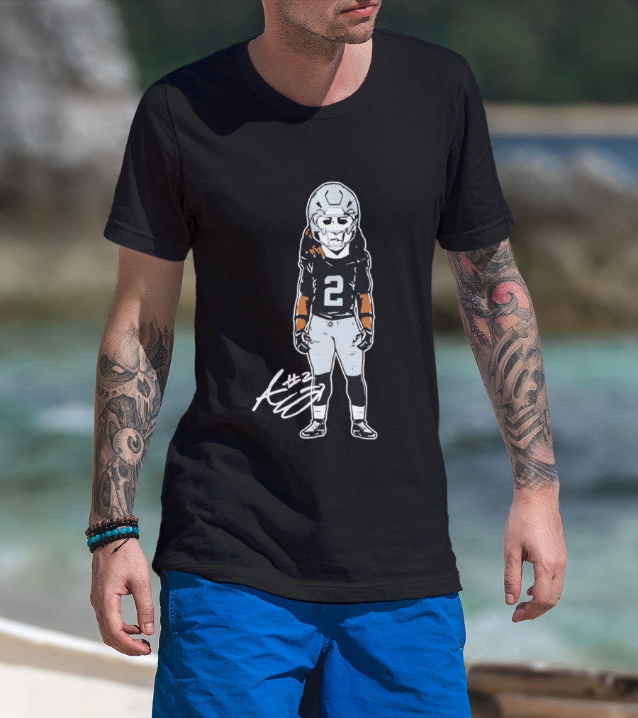 Boogeyman Ashton Jeanty Las Vegas Football Number 2 T-Shirt