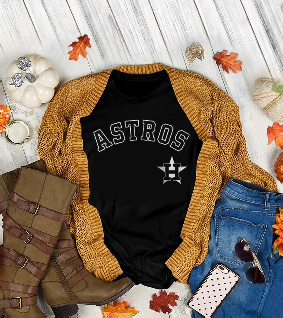 Houston Astros Collaboration 50 CENT Major League Baseball T-Shirt