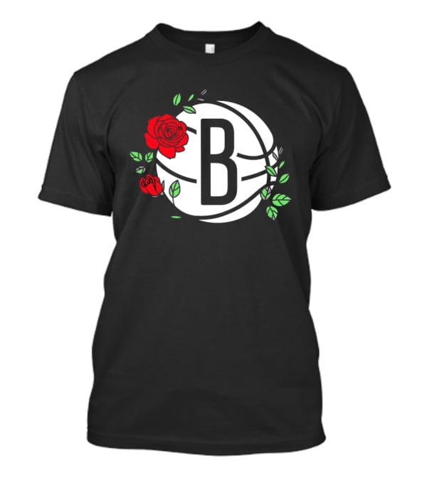 Brooklyn Nets B Roses Sant Jordi's Day Coach Fernández T-Shirt