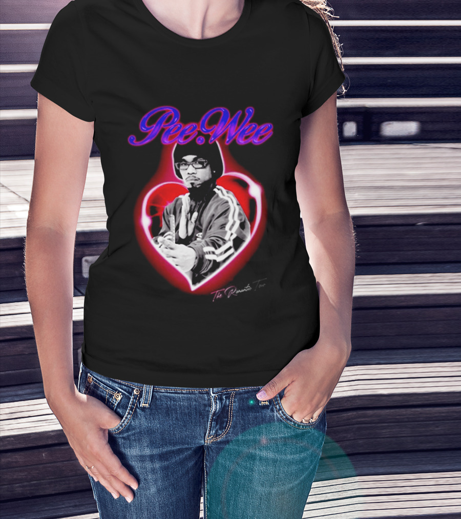 Pee Wee Heart Tour 2026 Anderson Paak Live Performance T-Shirt
