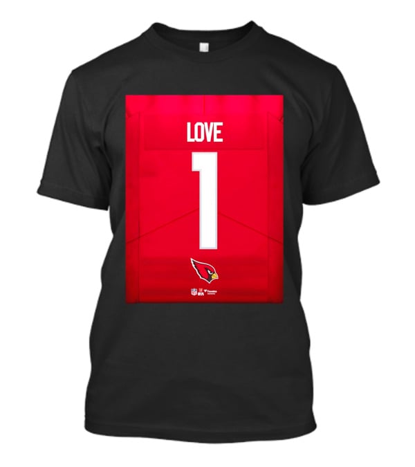 Arizona Cardinals 2026 Draft Love 1 Jersey T-Shirt