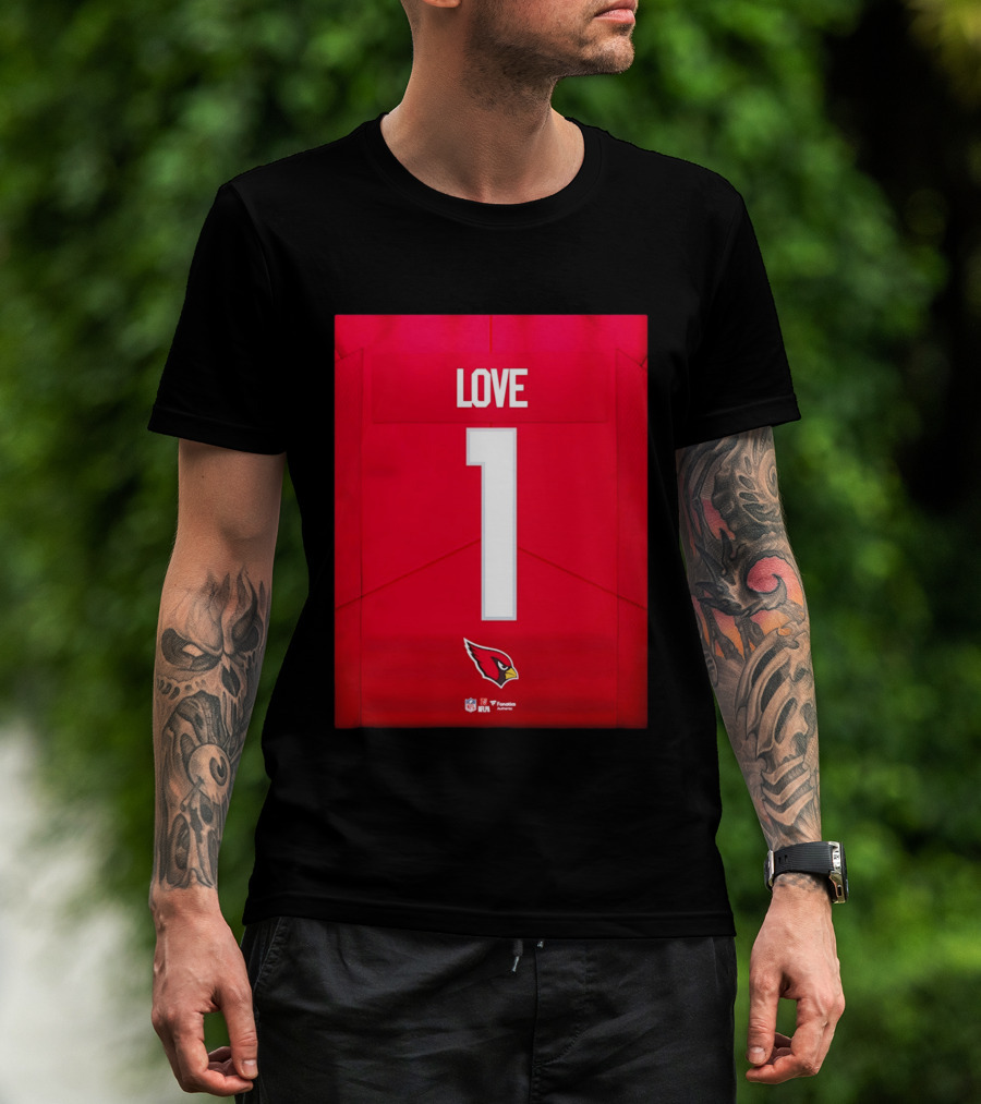 Arizona Cardinals 2026 Draft Love 1 Jersey T-Shirt