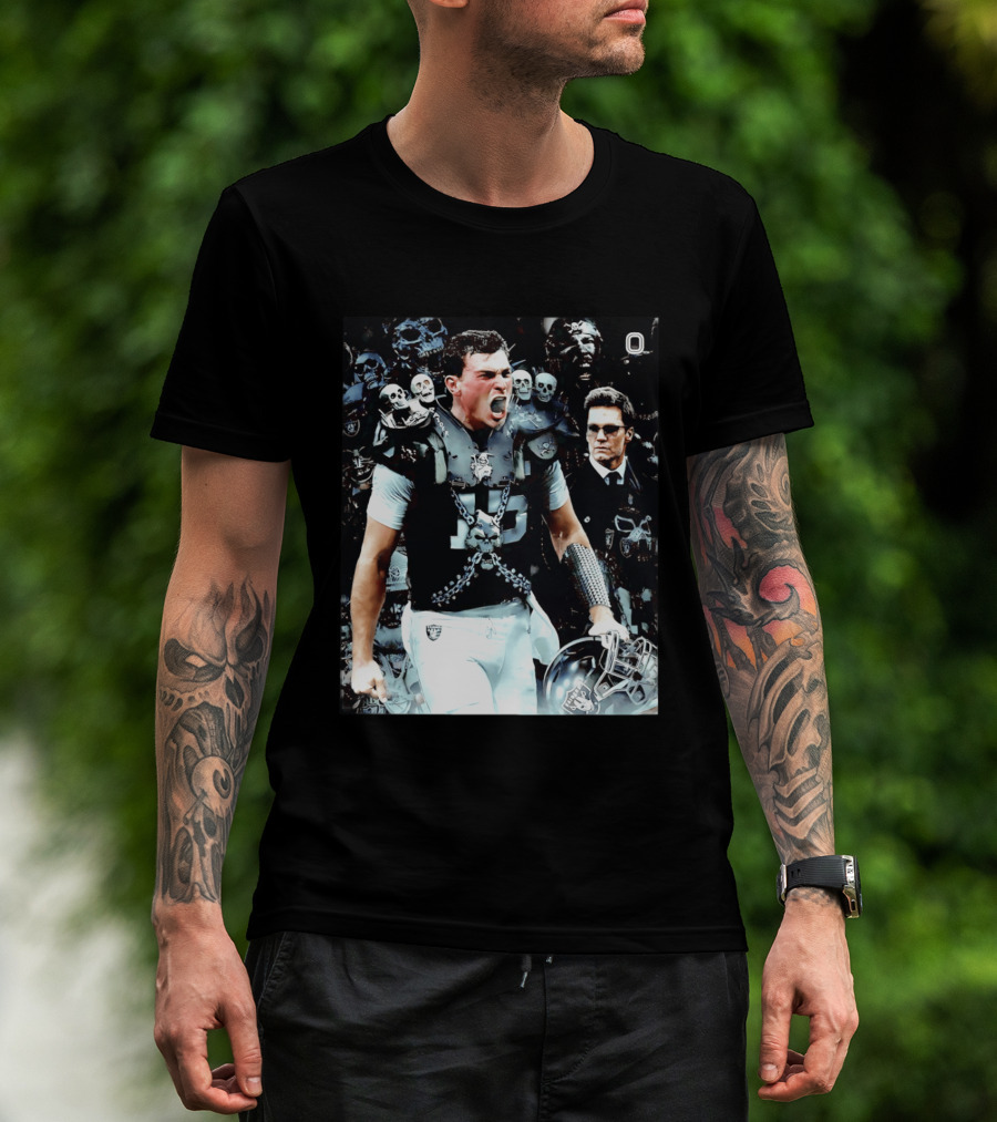 Raider Fernando Mendoza Draft 2026 Skull Knight T-Shirt