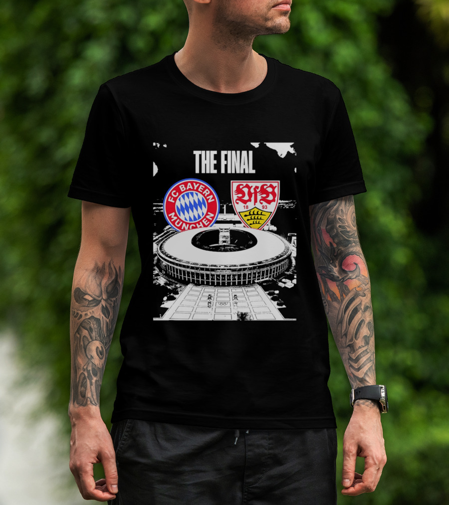 FC Bayern München Vs VfB Stuttgart The Final DFB Pokal 2026 T-Shirt