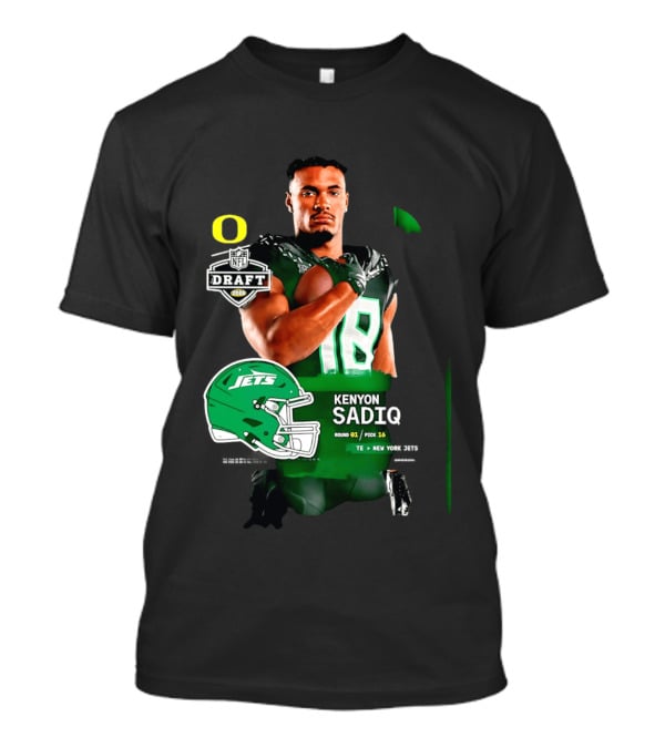 Kenyon Sadiq 2026 NFL Draft Round 1 Pick 16 New York Jets T-Shirt