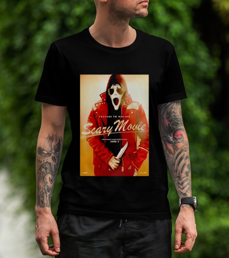 Scary Movie Prepare To Hee Hee Touching Fans Everywhere June 5 Michael T-Shirt
