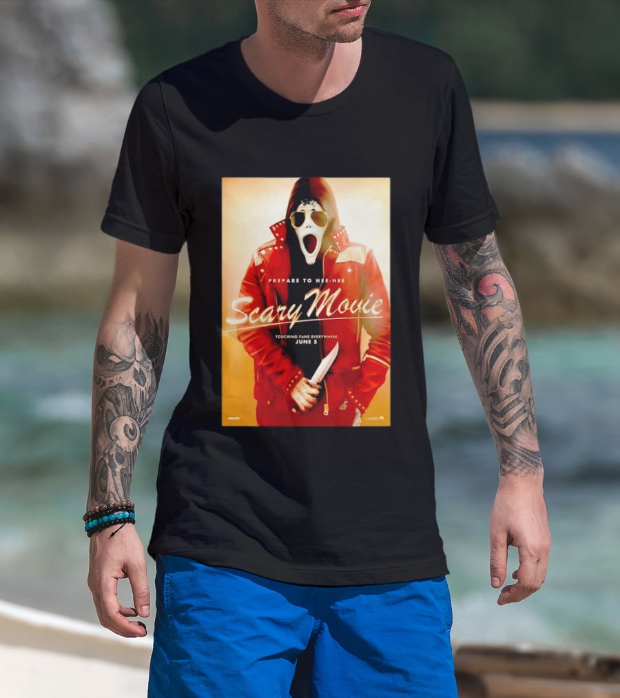 Scary Movie Prepare To Hee Hee Touching Fans Everywhere June 5 Michael T-Shirt