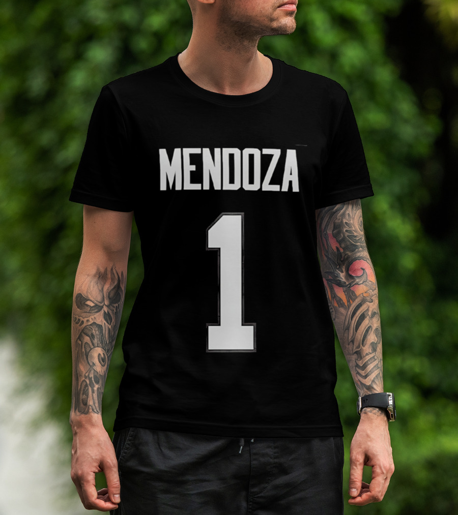 Las Vegas Raiders Fernando Mendoza Number 1 Jersey T-Shirt