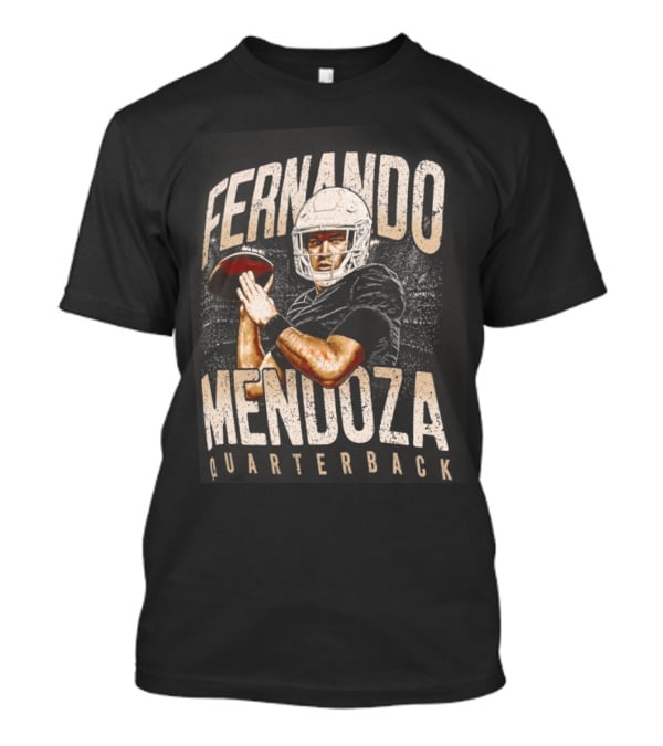 Fernando Mendoza Las Vegas Raiders Quarterback 2026 Draft T-Shirt