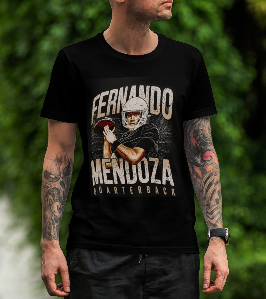Fernando Mendoza Las Vegas Raiders Quarterback 2026 Draft T-Shirt