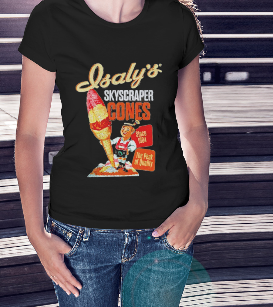 Isaly's Skyscraper Cones Since 1904 The Peak Of T-Shirt