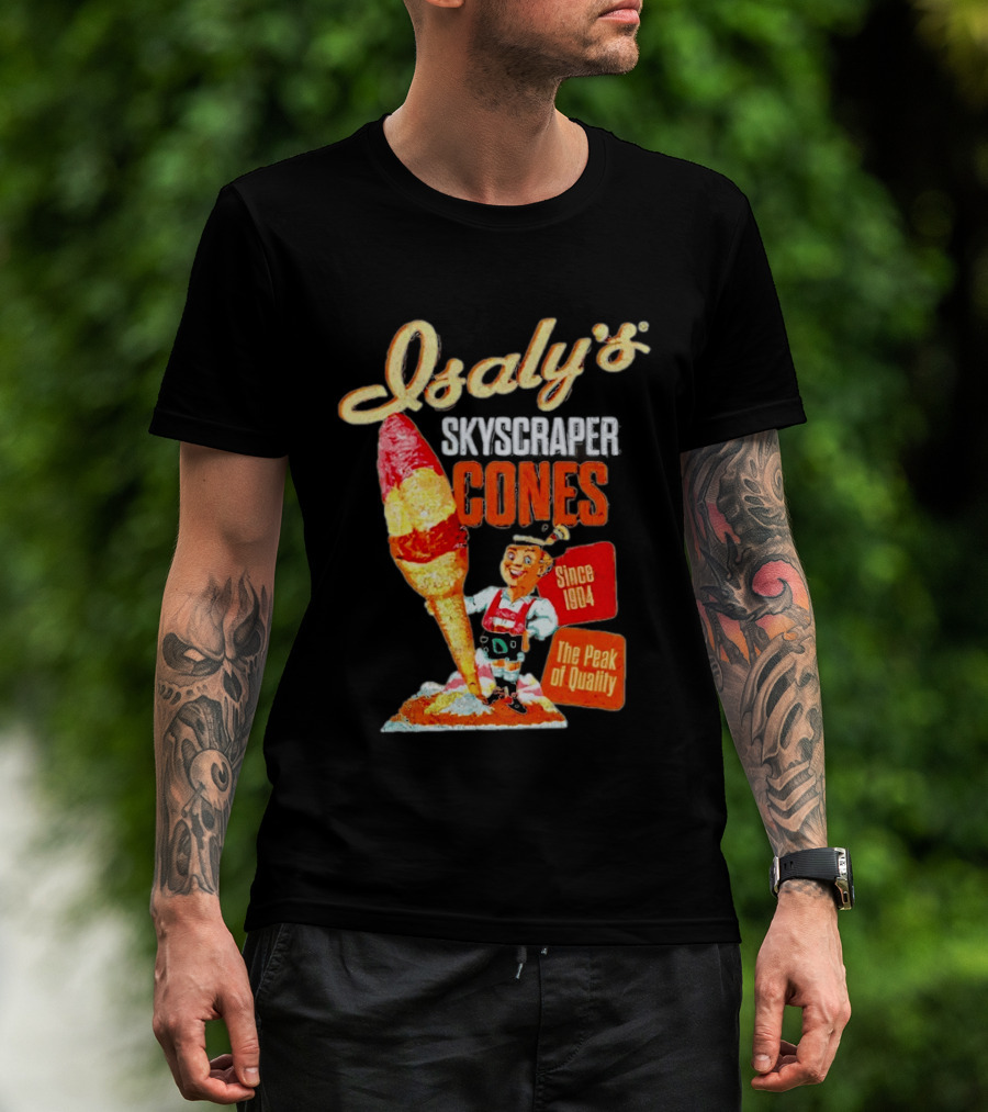 Isaly's Skyscraper Cones Since 1904 The Peak Of T-Shirt