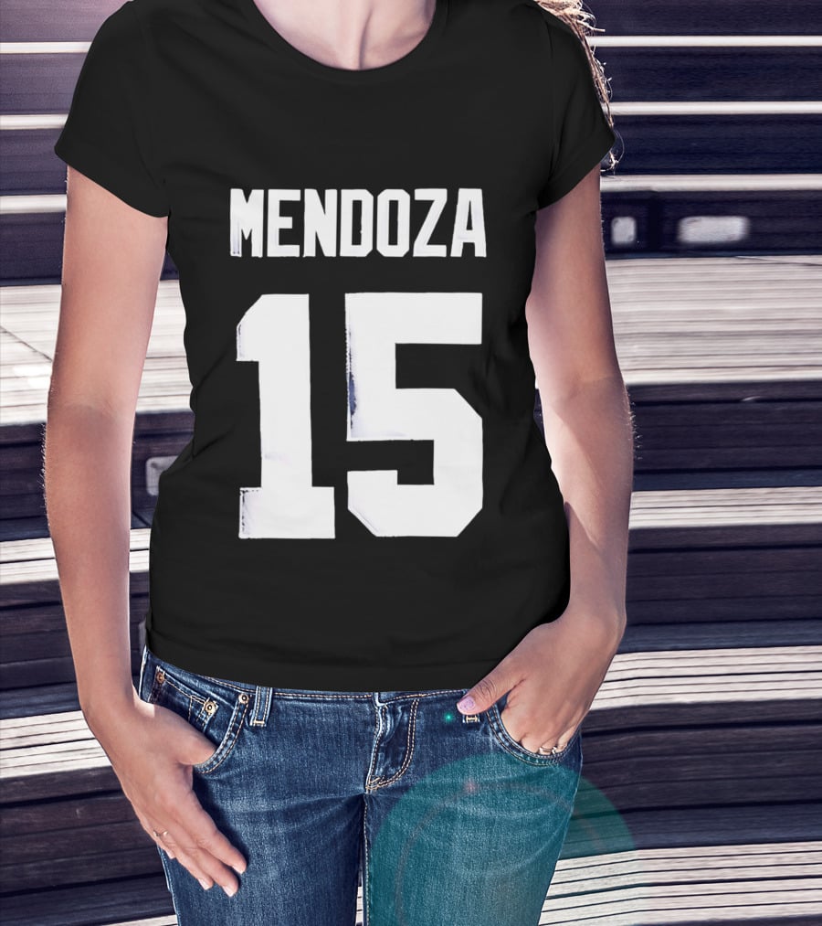 Mendoza 15 Las Vegas Raiders T-Shirt